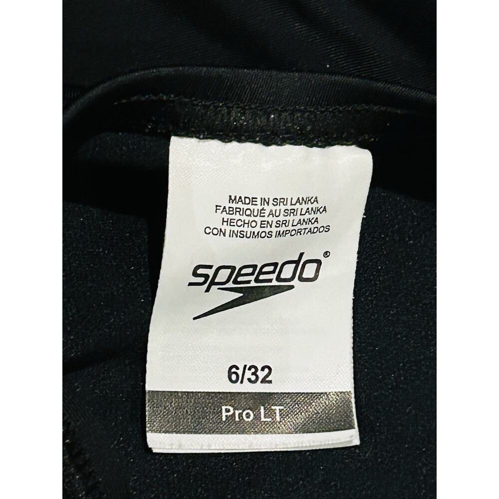 Speedo Black ProLT Swimsuit Women's size 6/32 - Picture 4 of 4